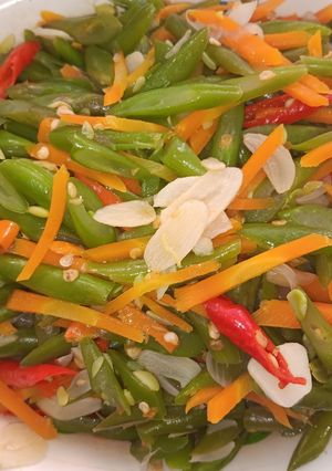 Foto resep Tumis buncis wortel