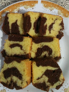 Foto resep Marmer cake simple irit bahan