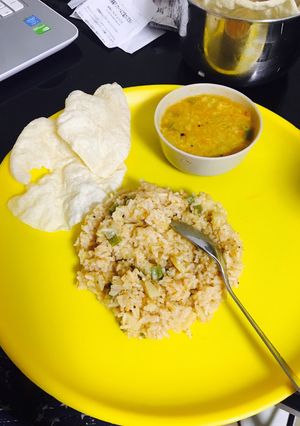 A picture of Bachelor's Pulav.