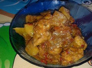 Foto resep Rica rica ayam kentang