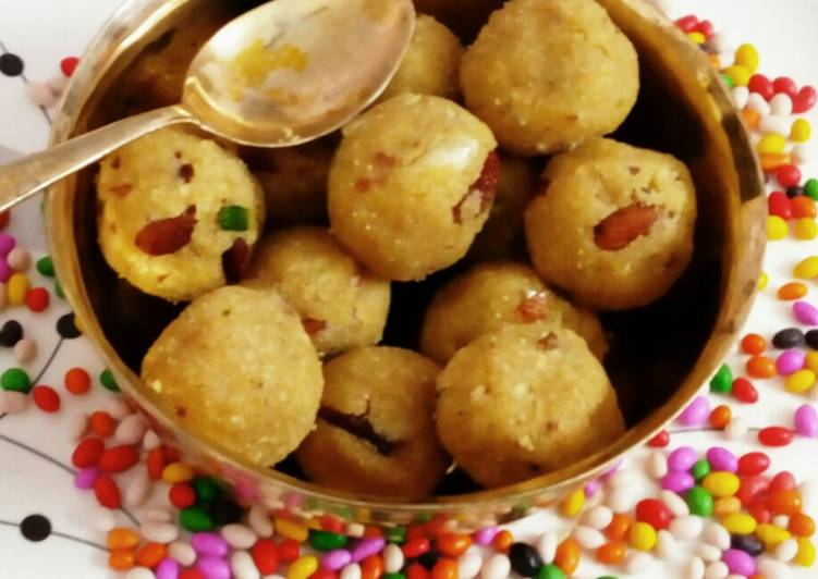Chena-sooji laddu