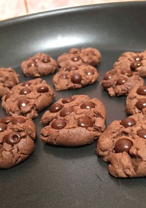 Foto resep Chocolate cookies teflon eggless