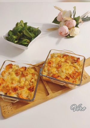 Une photo de Gratin de topinambours/ carottes