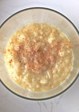 Una foto de Arroz con leche cremoso🍚🥛