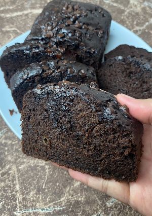 Foto resep Bolu Pisang Coklat Tanpa Mikser | Banana Chocolate Without Mixer