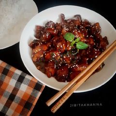 A picture of Basil Lime Teriyaki Chicken.