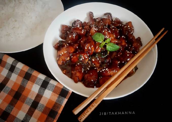 Basil Lime Teriyaki Chicken Recipe by Jibita Khanna Cookpad