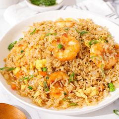 A picture of Shrimp Fried Rice.