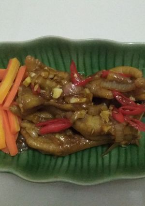 Foto resep Ceker saus tiram
