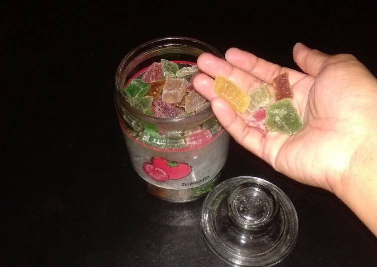 Permen jelly agar"