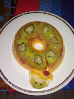 Foto resep Puding Buah WIGUR(Kiwi&Anggur)