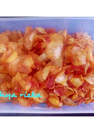 Foto resep Keripik singkong balado