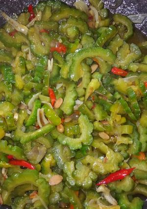 Foto resep Tumis pare teri taucho