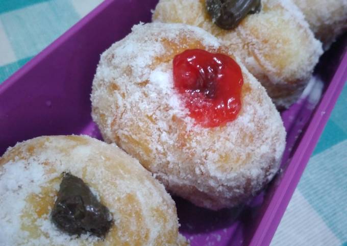 Tutorial Masakan Resep Donat Bomboloni