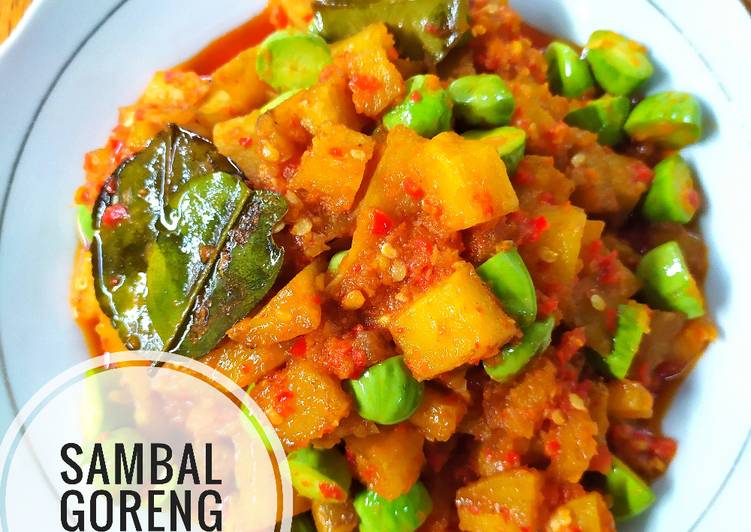 Sambal Goreng Kentang Pete