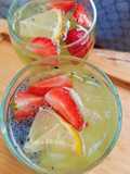 Melon Strawberry Lemonade No Sugar