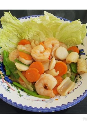 Foto resep Capcay seafood goreng