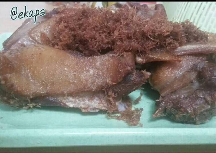 Cara Gampang Menyiapkan bebek goreng bumbu lengkuas Anti Gagal