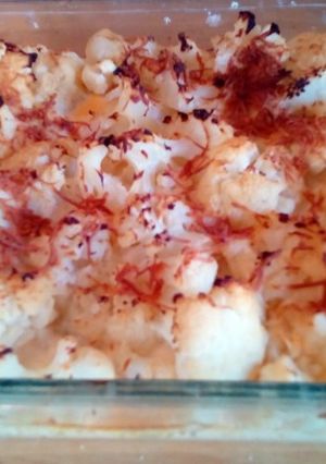 Una foto de Coliflor gratinada sin bechamel