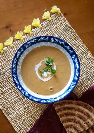 Une photo de Soupe de lentilles (corail)