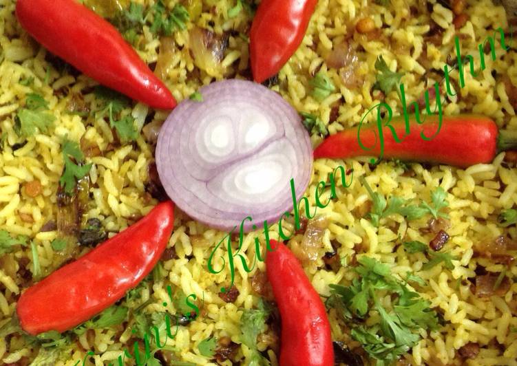 Onion fried rice