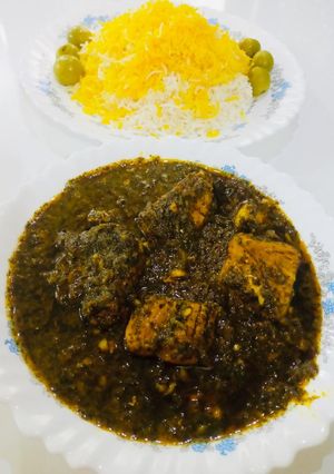 عکسی از دستور قلیه ماهی
