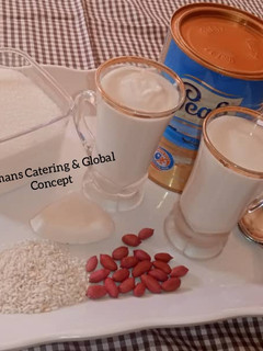 A picture of Coconut pap(kunun kwakwa).