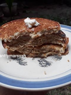 Foto resep Banana pancake oat