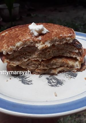 Foto resep Banana pancake oat