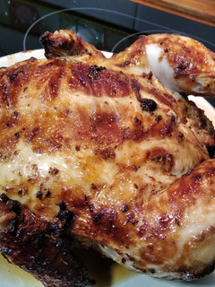 Una foto de Pollo asado en freidora de aire
