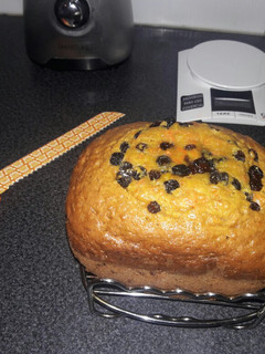 Una foto de Budín de Zanahoria y Pasas para una alimentación sana (Panetera)