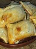 Empanadas de espinacas y queso de cabra