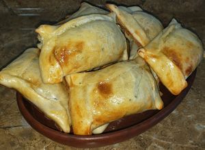 Una foto de Empanadas de espinacas y queso de cabra