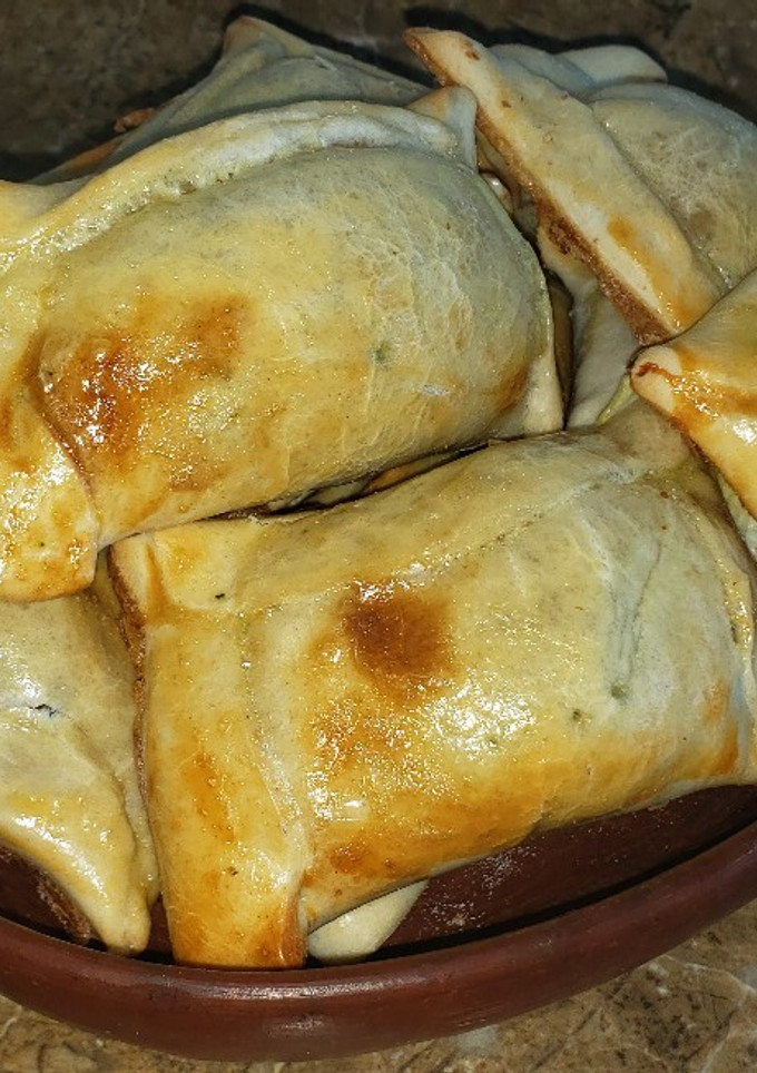 Una foto de Empanadas de espinacas y queso de cabra