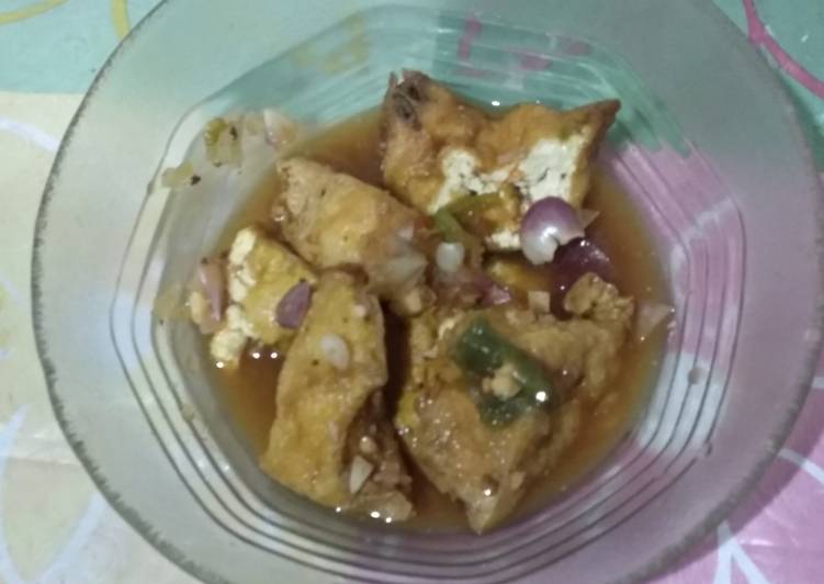 Tahu gejrot mudah & enak