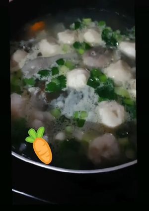 Foto resep Sop Bakso anti ribet untuk anak