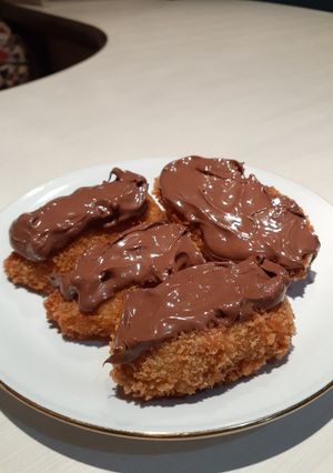 Foto resep Pisang pasir nutella