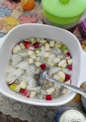 Foto resep Es Kelapa muda Nutrijell