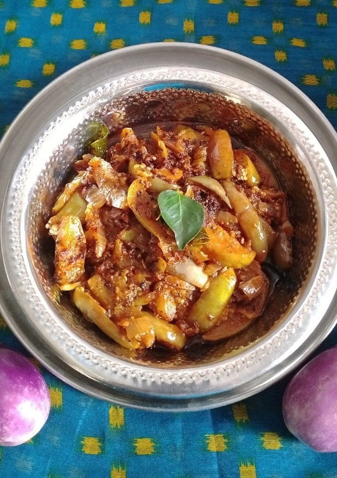 *கத்தரிக்காய் வறுவல்* செய்முறை முக்கிய புகைப்படம்