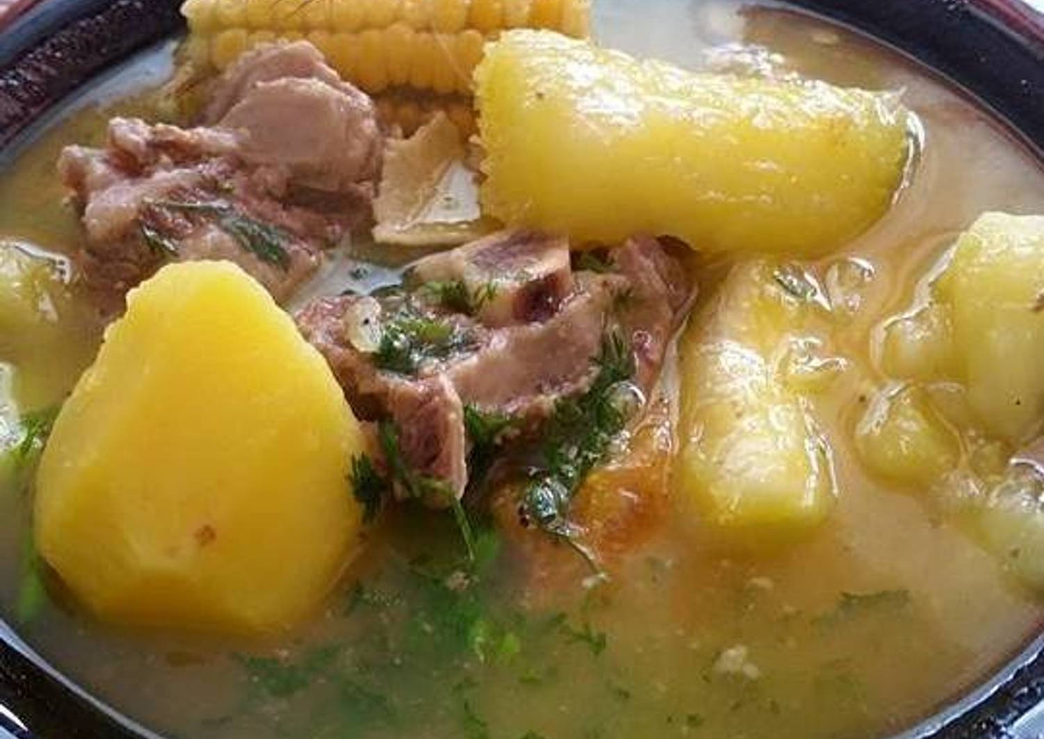 Sancocho Colombiano Receta de Chef Juanxho- Cookpad