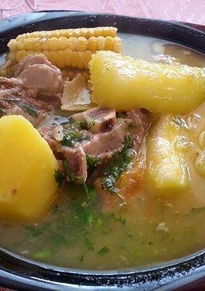 Una foto de Sancocho Colombiano
