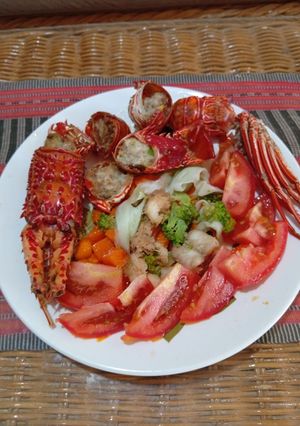 Foto resep Lobster Rebus Jahe