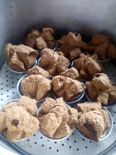 Foto resep bolu kukus mekar coklat
