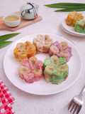 Kue Nagasari Kulit Roti Tawar 5 Warna-perempat final foodplace
