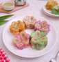 Langkah Mudah untuk Menyiapkan Kue Nagasari Kulit Roti Tawar 5 Warna-perempat final foodplace, Lezat Sekali