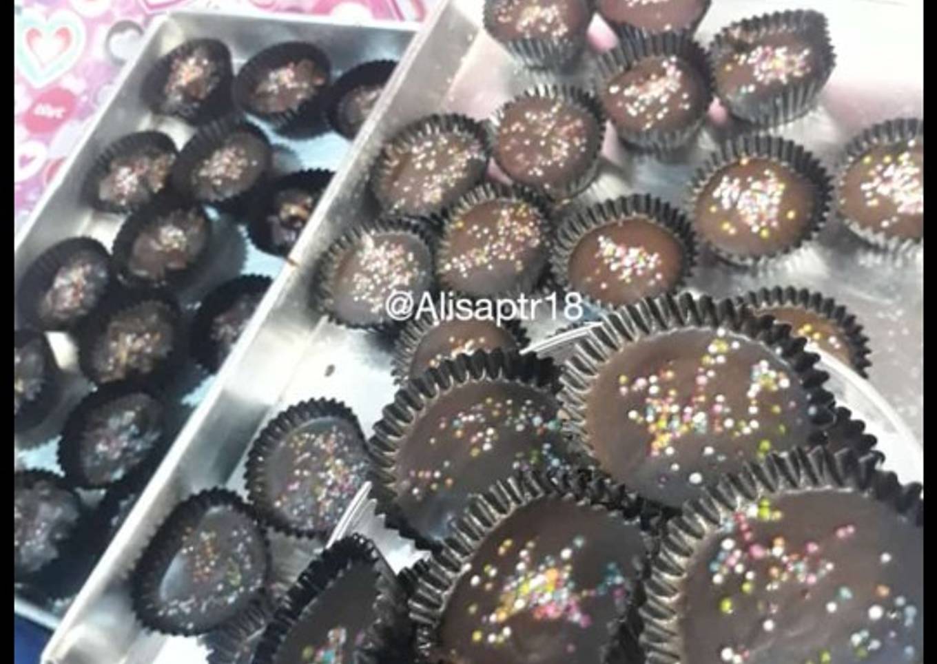 Kue Kacang Cokelat