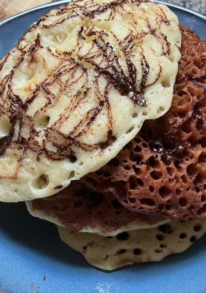 Une photo de ✍️Crêpes milles🐝 trous 🪹façon djamicoo👒