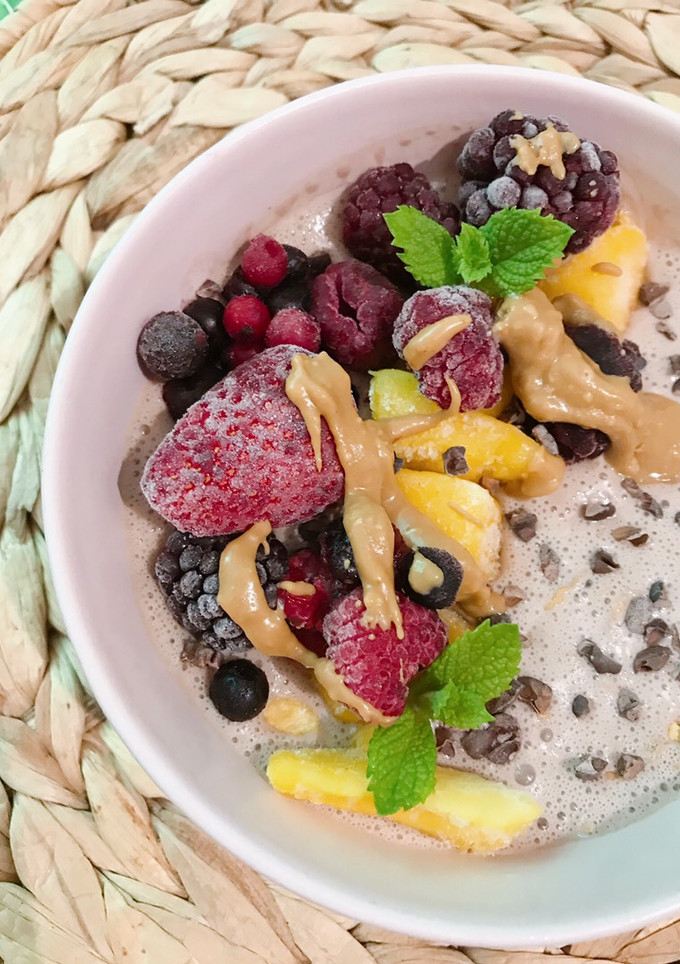 Una foto de Smoothie bowl