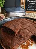 Brownie de choco y lentejas
