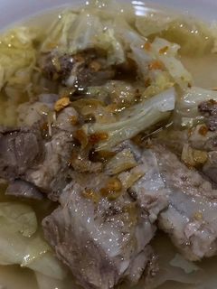 รูปของ ต้มจืดกระดูกหมูผักกาดขาว